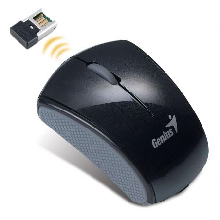 Mouse Genius Inalámbrico Micro Traveller 900s USB Negro
