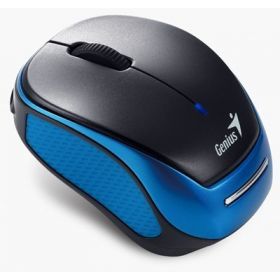 Mouse Genius Inalámbrico Recargable Micro Traveller USB 9000R Azul