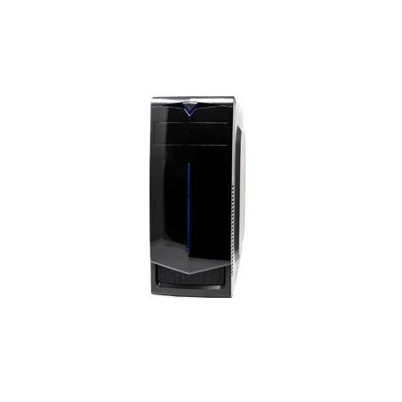 CASE COMBO ATX CASE 600W BLACK AND BLUE TECLADO MOUSE AUDIFONO