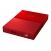 Disco duro cifrado  2 TB externo (portátil) USB 3.0 AES de 256 bits rojo