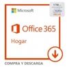 Microsoft Office 365 Home, 32/64-bit, 5 PC Suscripción 1 año