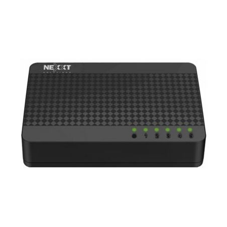 Conectividad de soluciones Nexxt - Fast Ethernet - 5 puertos