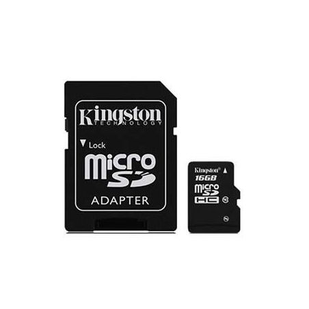 MICRO SD-HC KINGSTON 16GB Clase 10