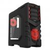 CASE GAMING GAMEMAX G530 1USB-3.0 1USB-2.0 MID-TOWER SIN FUENTE BLACK RED