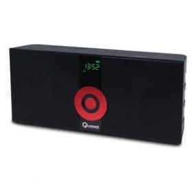 PARLANTE QUASAD PORTABLE Q-010S LCD BLUETOOTH 3.0 NFC FM-RADIO BLACK