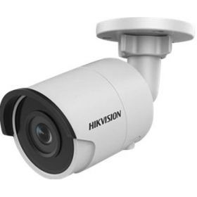 Cámara de vigilancia de red para exteriores Hikvision resistente a la intemperie color (Día y noche) 8 MP