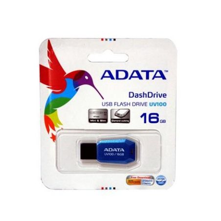 PENDRIVE ADATA AUV100 FLASH MEMORY 16GB AZUL USB2.0