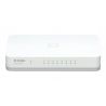 SWITCH D-LINK DGS-1008A SWITCH 8-PORTS GIGABIT NO ADMINISTRABLE, N-WAY UTP, PLUG & PLAY