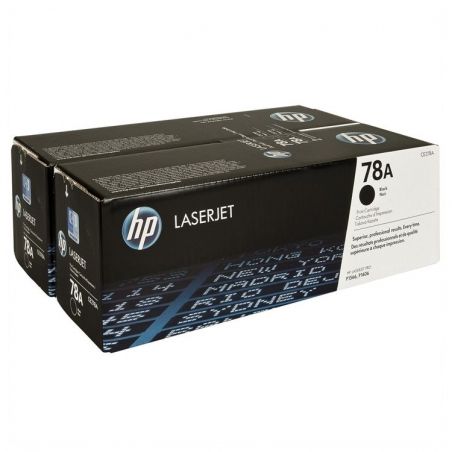 TONER HP 78A CE278AD BLACK DUAL LASEJET P1606 2100 PAG X 2