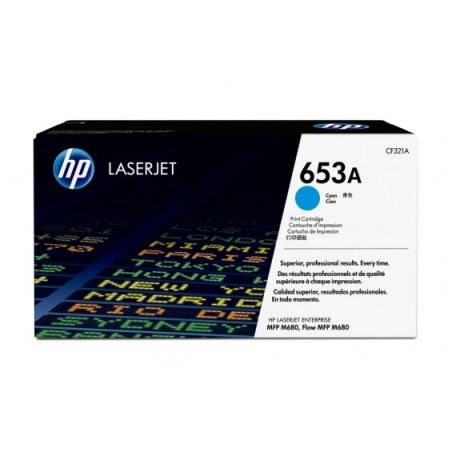 TONER HP 652A CF321A CYAN LASERJET M651/680 16500 PAG