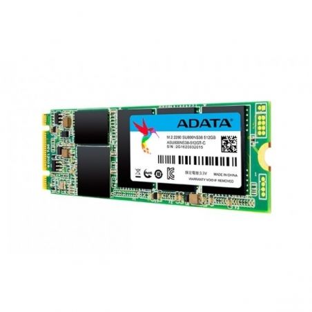 DISCO DURO ADATA SU800 M.2 2280 512GB MAXIMA UNIDAD DE ESTADO SOLIDO 3D NAND (ASU800NS38-512GT-C)