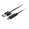 CABLE USB - USB-C (M) REVERSIBLE A USB (M)