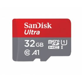 TARJETA DE MEMORIA FLASH SANDISK (ADAPTADOR MICROSDHC A SD INCLUIDO) - 32 GB