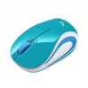 MOUSE LOGITECH INALAMBRICO M187 COLOR BRIGHT TEAL