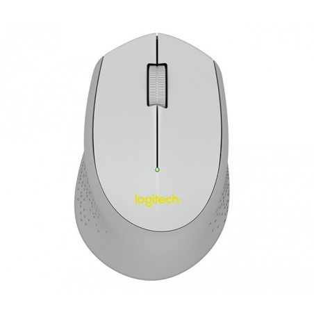 MOUSE LOGITECH INALAMBRICO M280 GRIS CON AMARILLO