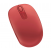 MOUSE MICROSOFT INALAMBRICO USB FLAME RED