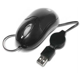 MOUSE OPTICO XTECH 3D 3 BOTONES CABLE RETRACTIL USB