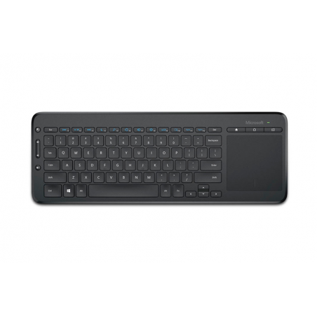 Teclado Microsoft All in one Media Keyboard Inalambrico Negro