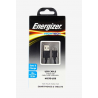 CABLE MICRO USB ENERGIZER 2MT - NEGRO