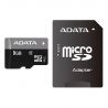 MEMORIA MICRO SD ADATA 8GB C / A (10A) CLASE 10 - AUSDH8GUICL10-RA1