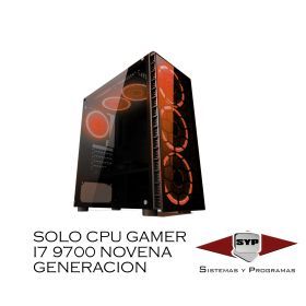 SOLO CPU GAMER I7 9700/8GB/1TB/GTX 1650 4GB