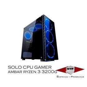 Solo Cpu Gamer Ambar Amd Ryzen 3 3200g/ A320/ 8gb/ssd240gb