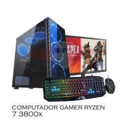 Computador Gamer Ryzen 7 3800x/8gb/1tb/ssd 240gb/ gtx1660 de 6gb/monitor 19.5pulg