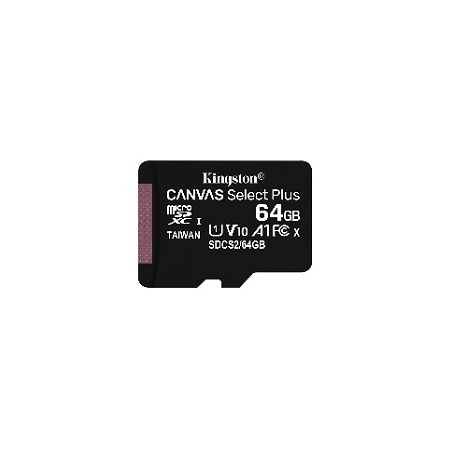 Tarjeta de memoria flash microSD Kingston 64 GB