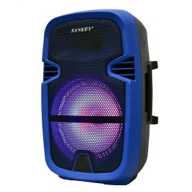 Parlante Amplificado Sankey 8 Bluetooth Usb Fm