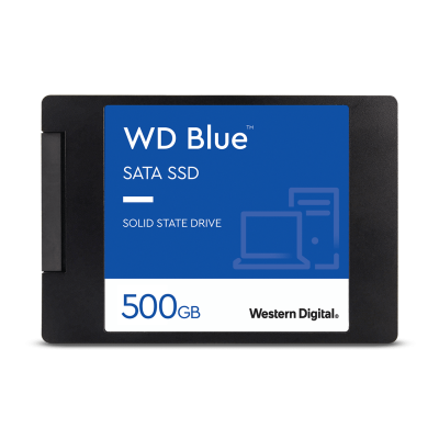 Unidad de estado solido Western Digital 500gb 2.5" 7mm 3d Nand